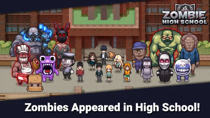 Zombie High School android App screenshot 2